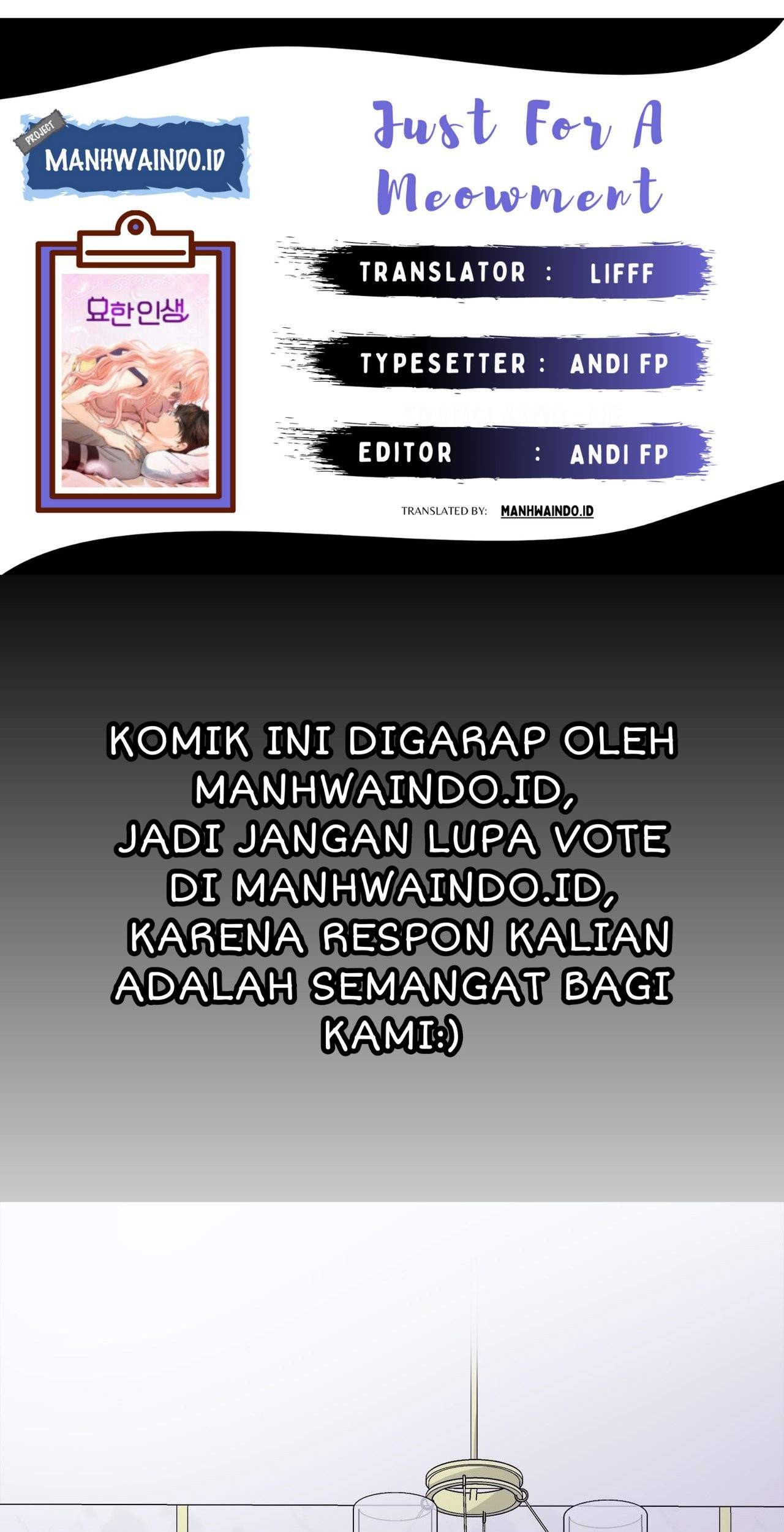 Baca Komik Just for a Meowment Chapter 38 Gambar 1