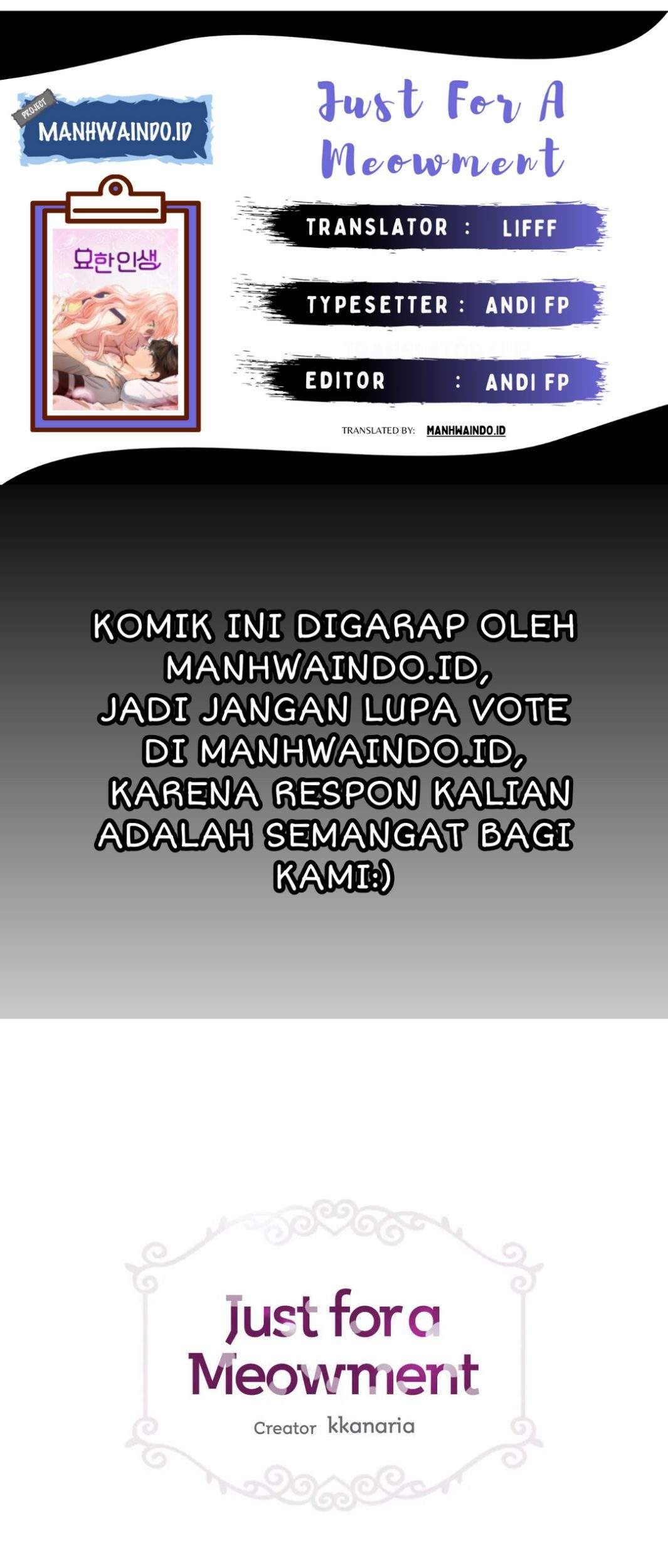 Baca Komik Just for a Meowment Chapter 36 Gambar 1