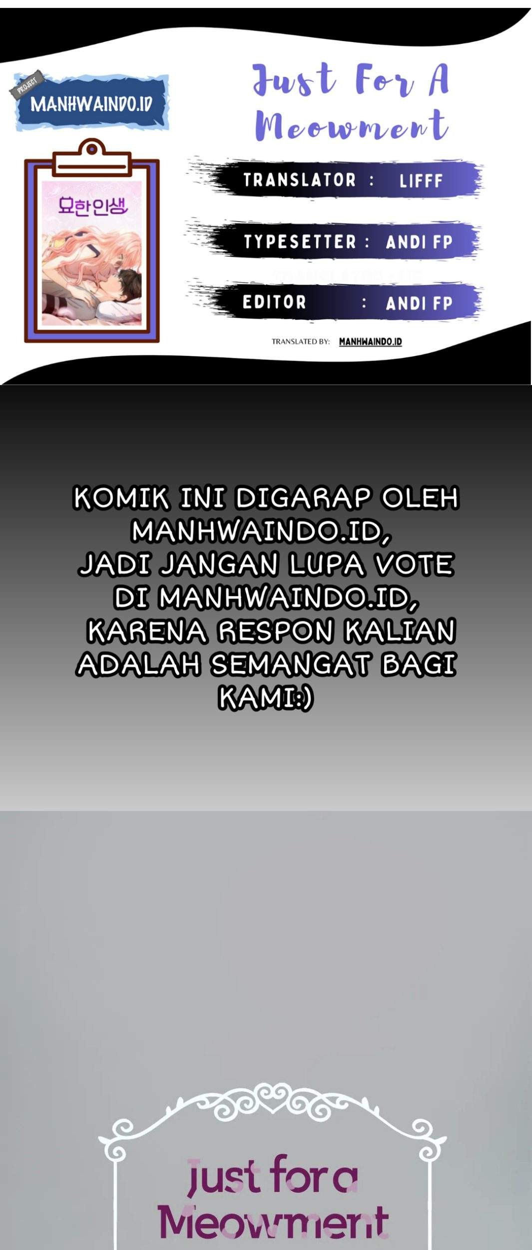 Baca Komik Just for a Meowment Chapter 34 Gambar 1