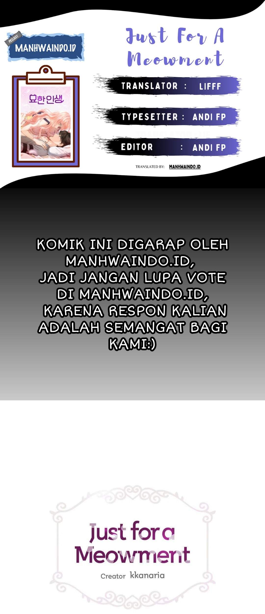 Baca Komik Just for a Meowment Chapter 23 Gambar 1