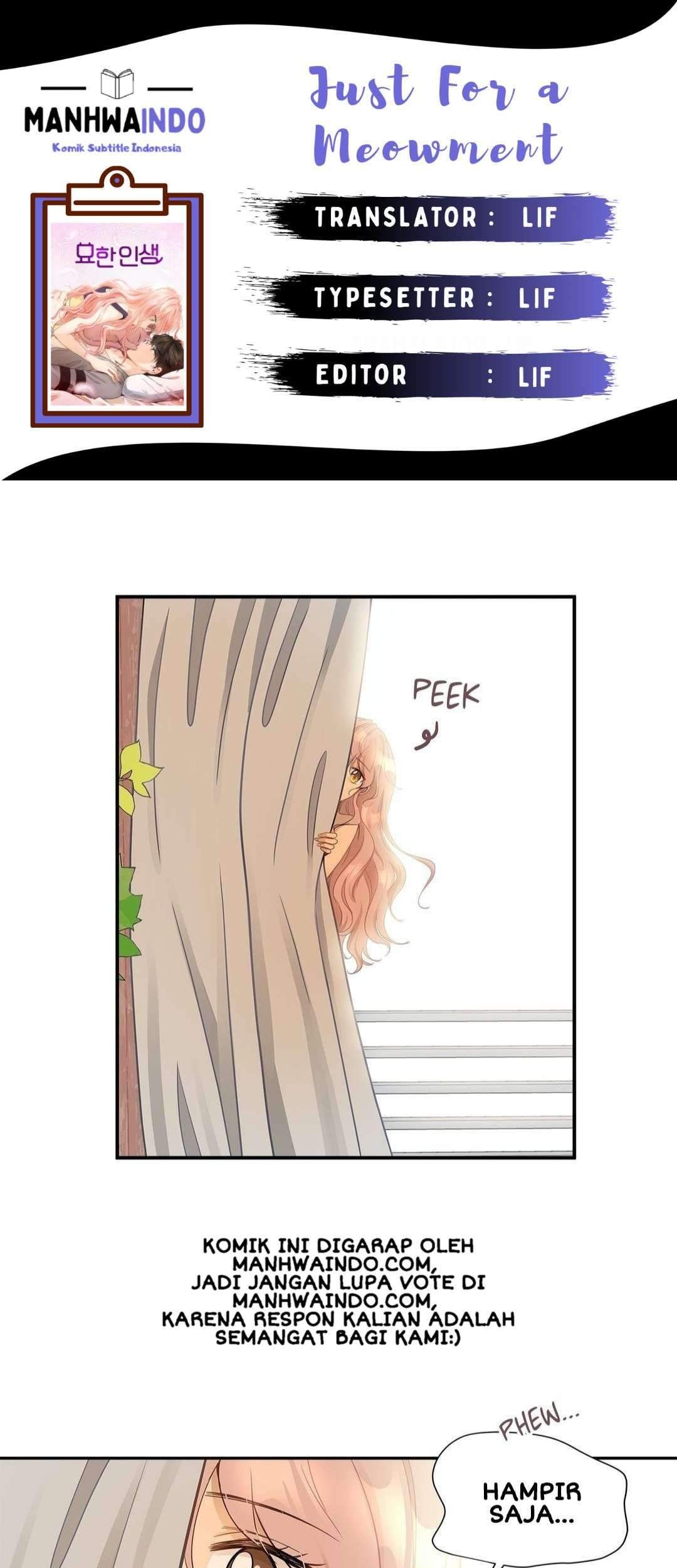 Baca Komik Just for a Meowment Chapter 12 Gambar 1