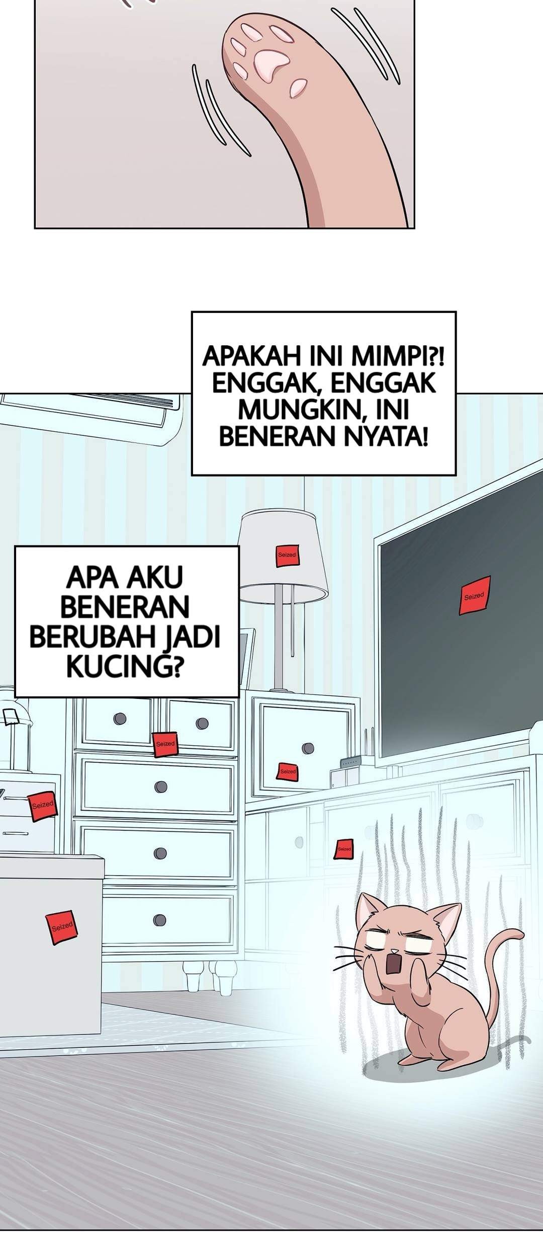 Just for a Meowment Chapter 1 Gambar 53
