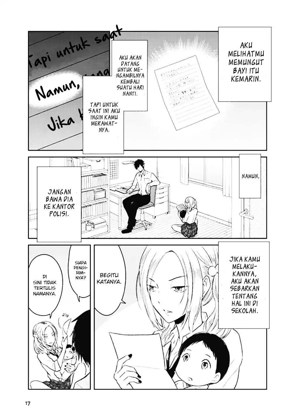 JK to Sutego no Akachan Chapter 01 Gambar 10
