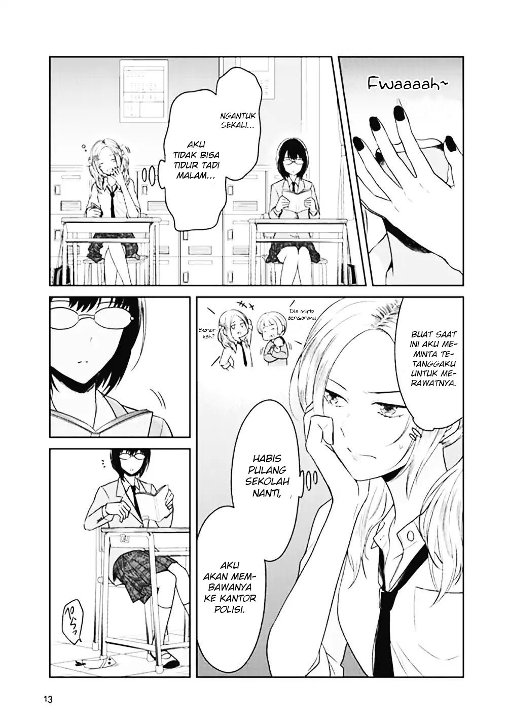 JK to Sutego no Akachan Chapter 01 Gambar 6