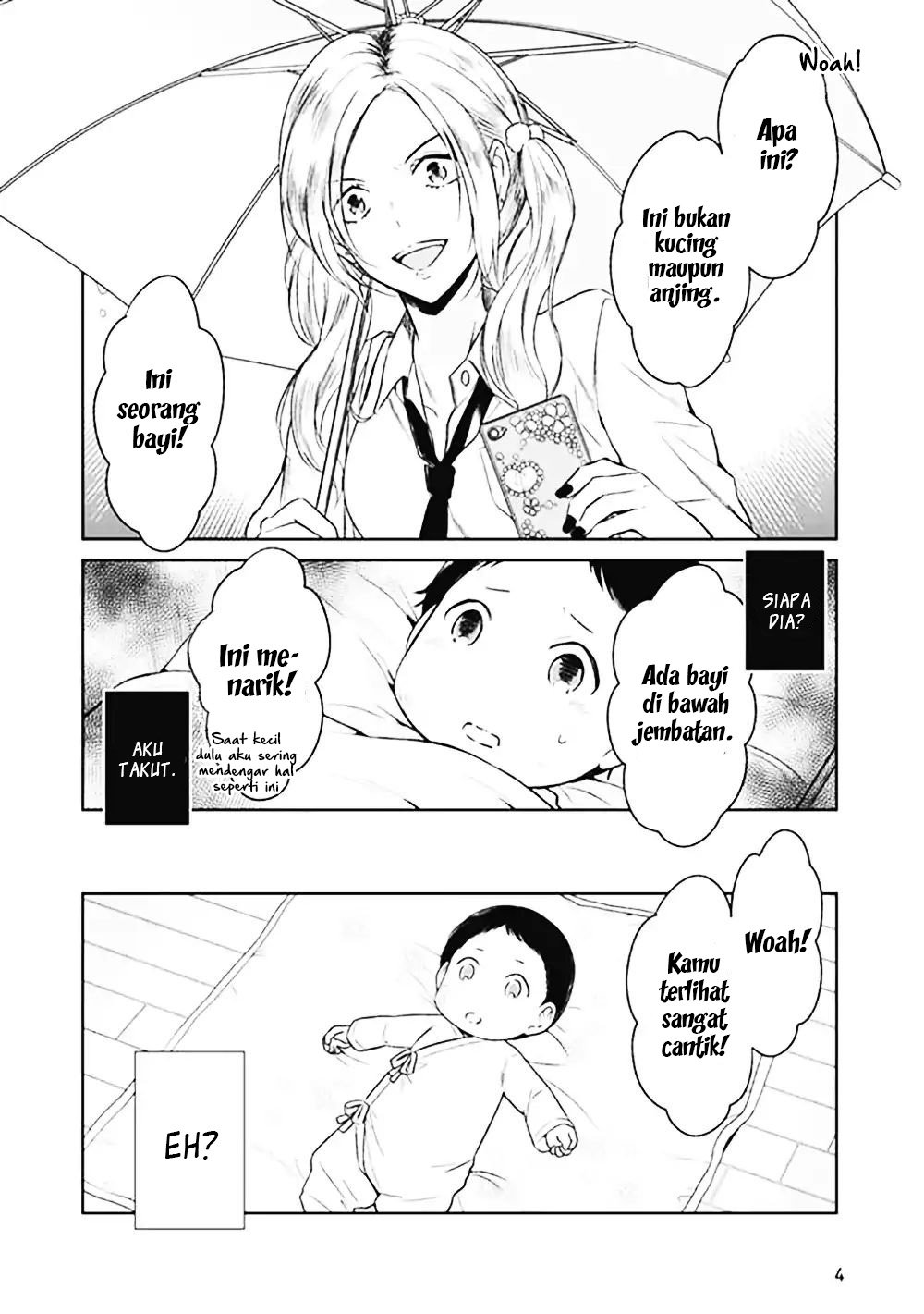 JK to Sutego no Akachan Chapter 00.1 Gambar 3