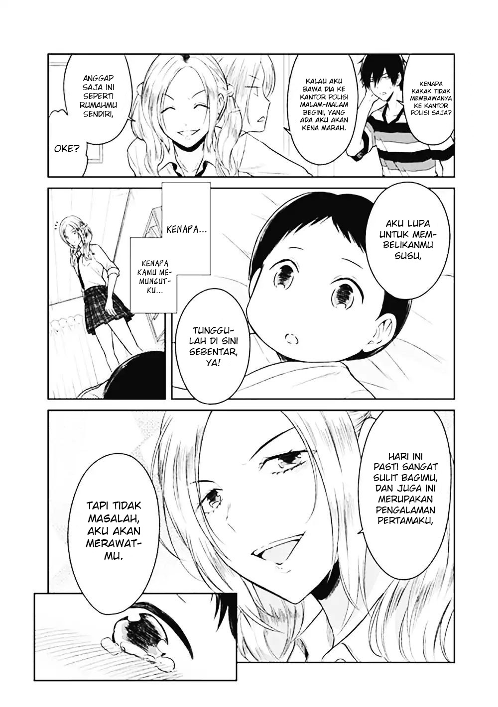JK to Sutego no Akachan Chapter 00.1 Gambar 4