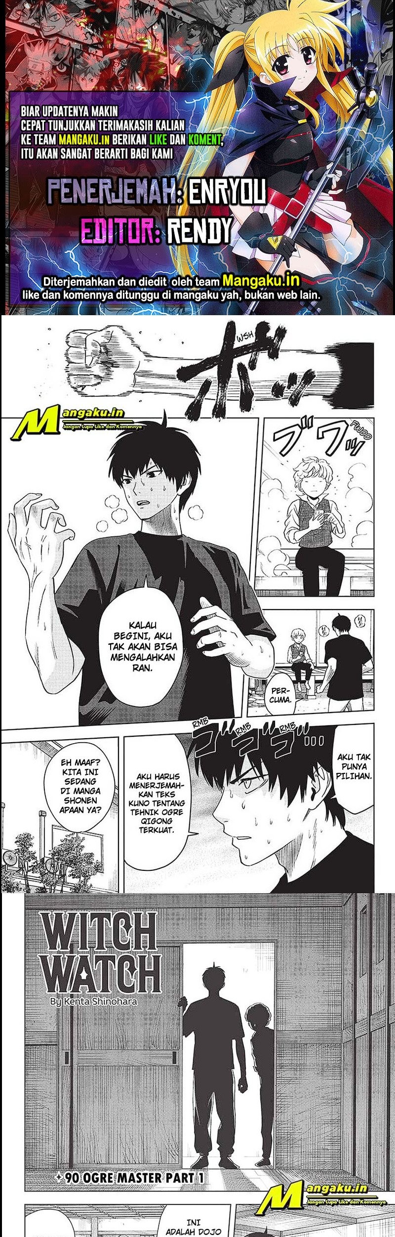 Baca Komik Witch Watch Chapter 90 Gambar 1