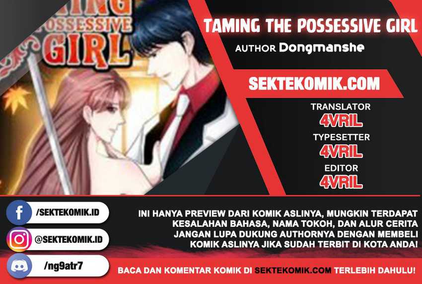 Baca Komik Taming The Possessive Girl Chapter 11 Gambar 1