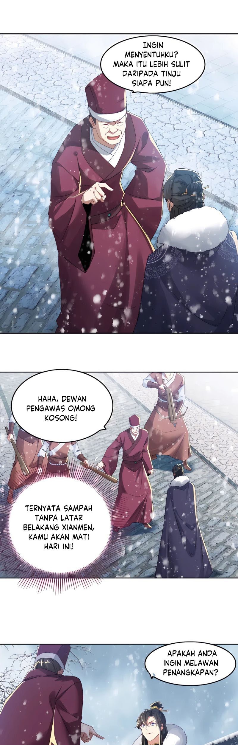 If I Don’t Die, I’ll Be Invincible Chapter 16 Gambar 17