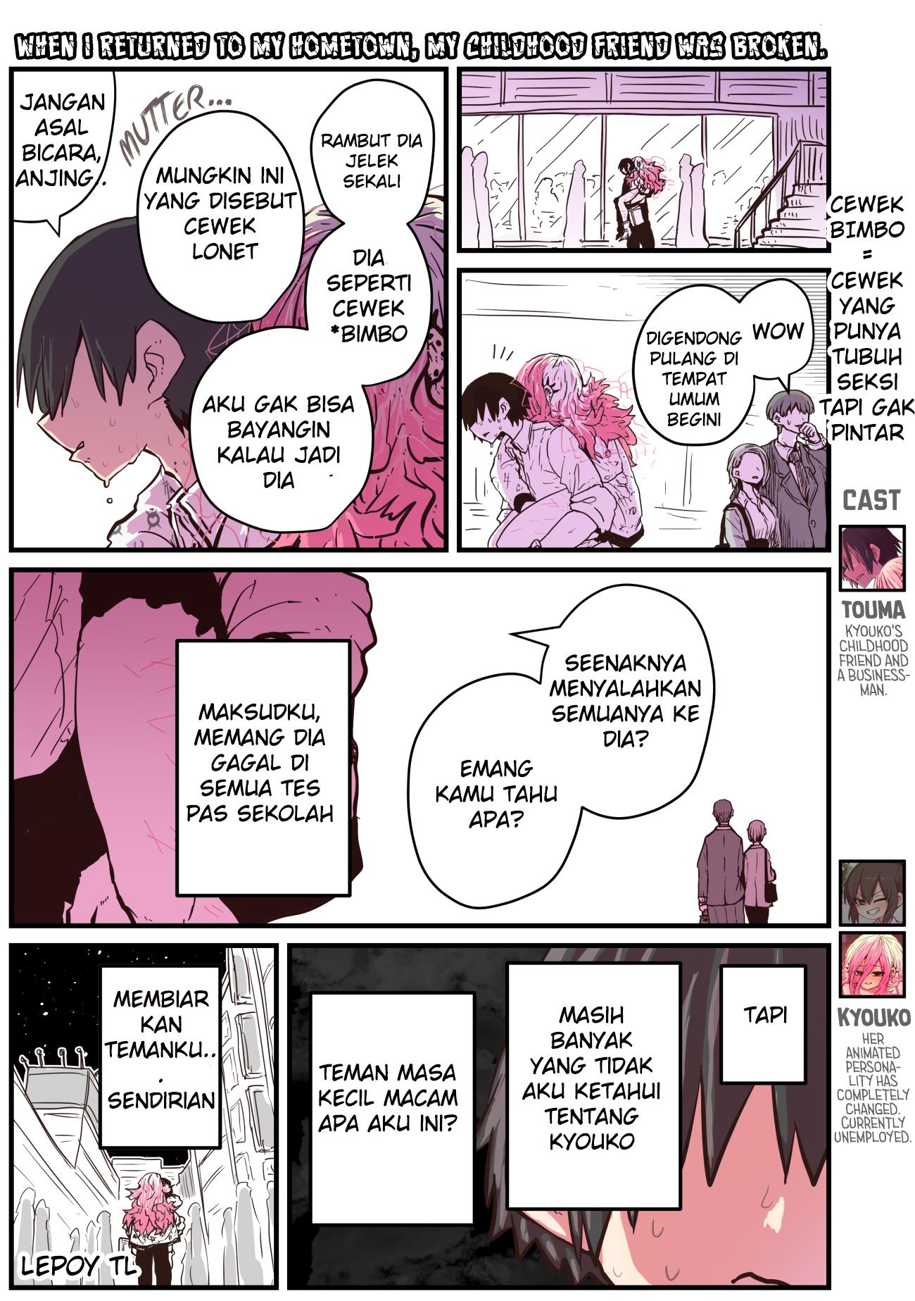 Baca  Jimoto ni Kaettekitara Osananajimi ga Kowareteta Chapter 14 Gambar 2