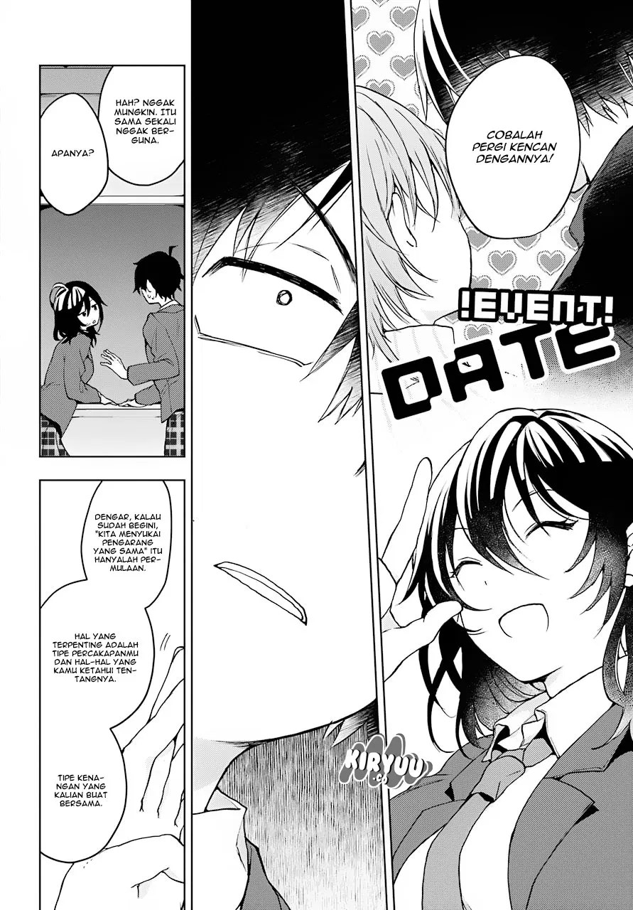 Jaku-chara Tomozaki-kun Chapter 08 Gambar 17