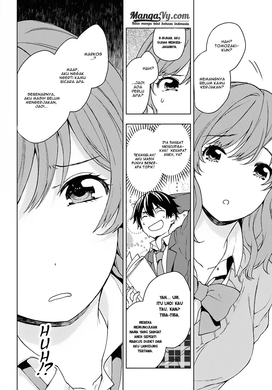 Jaku-chara Tomozaki-kun Chapter 07 Gambar 13