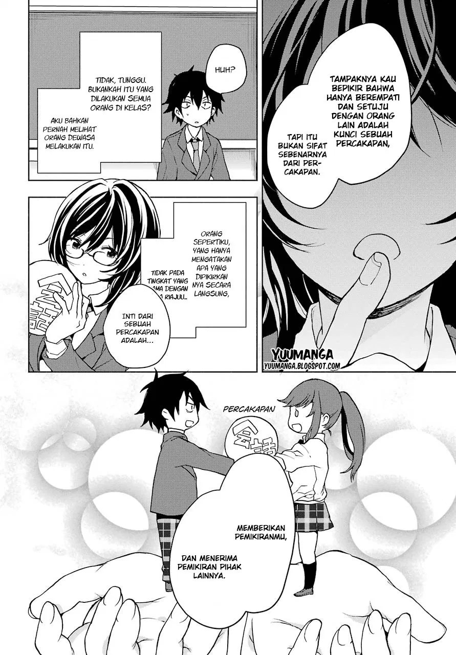 Jaku-chara Tomozaki-kun Chapter 03 Gambar 33