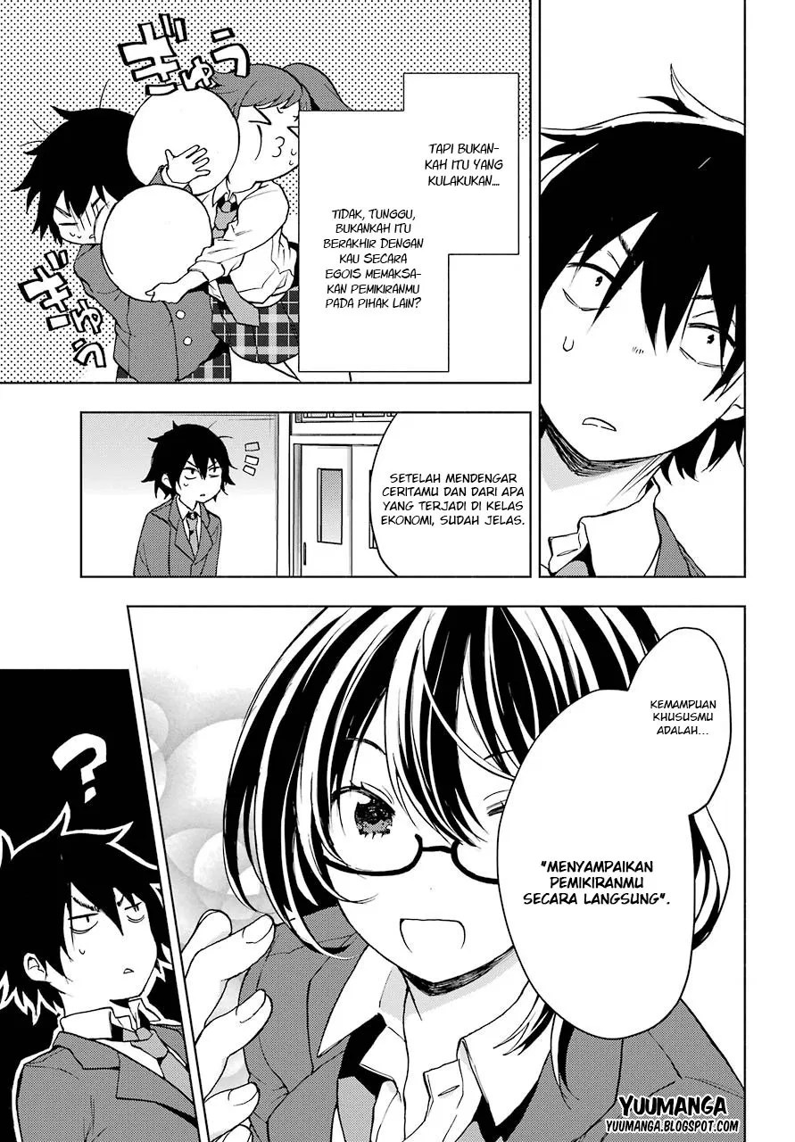 Jaku-chara Tomozaki-kun Chapter 03 Gambar 34