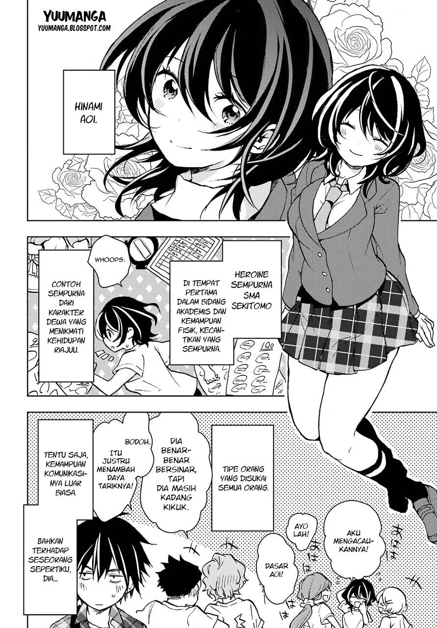 Jaku-chara Tomozaki-kun Chapter 01 Gambar 13