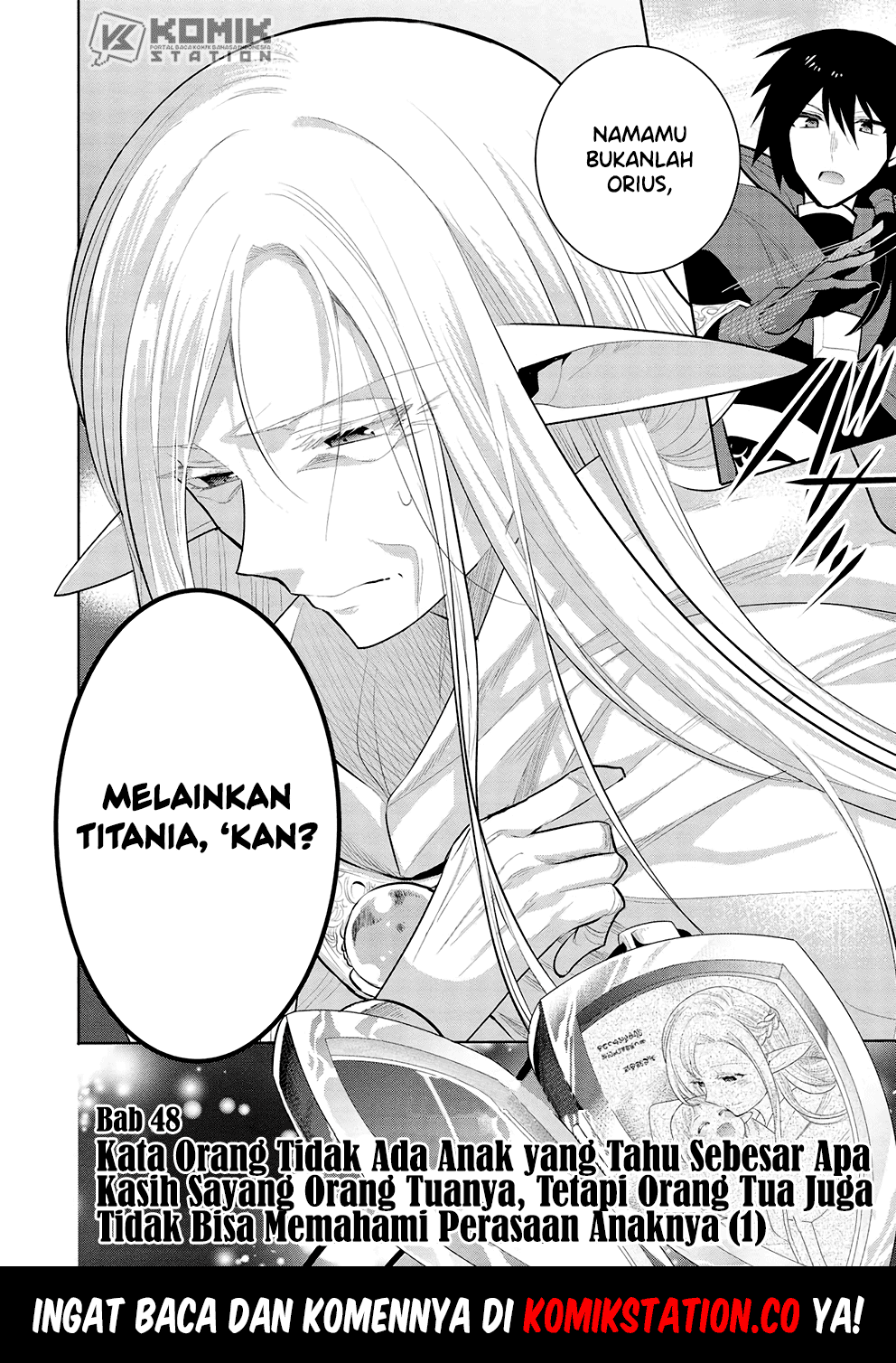 Maou no Ore ga Dorei Elf wo Yome ni Shitanda ga, Dou Medereba Ii? Chapter 48 Gambar 27