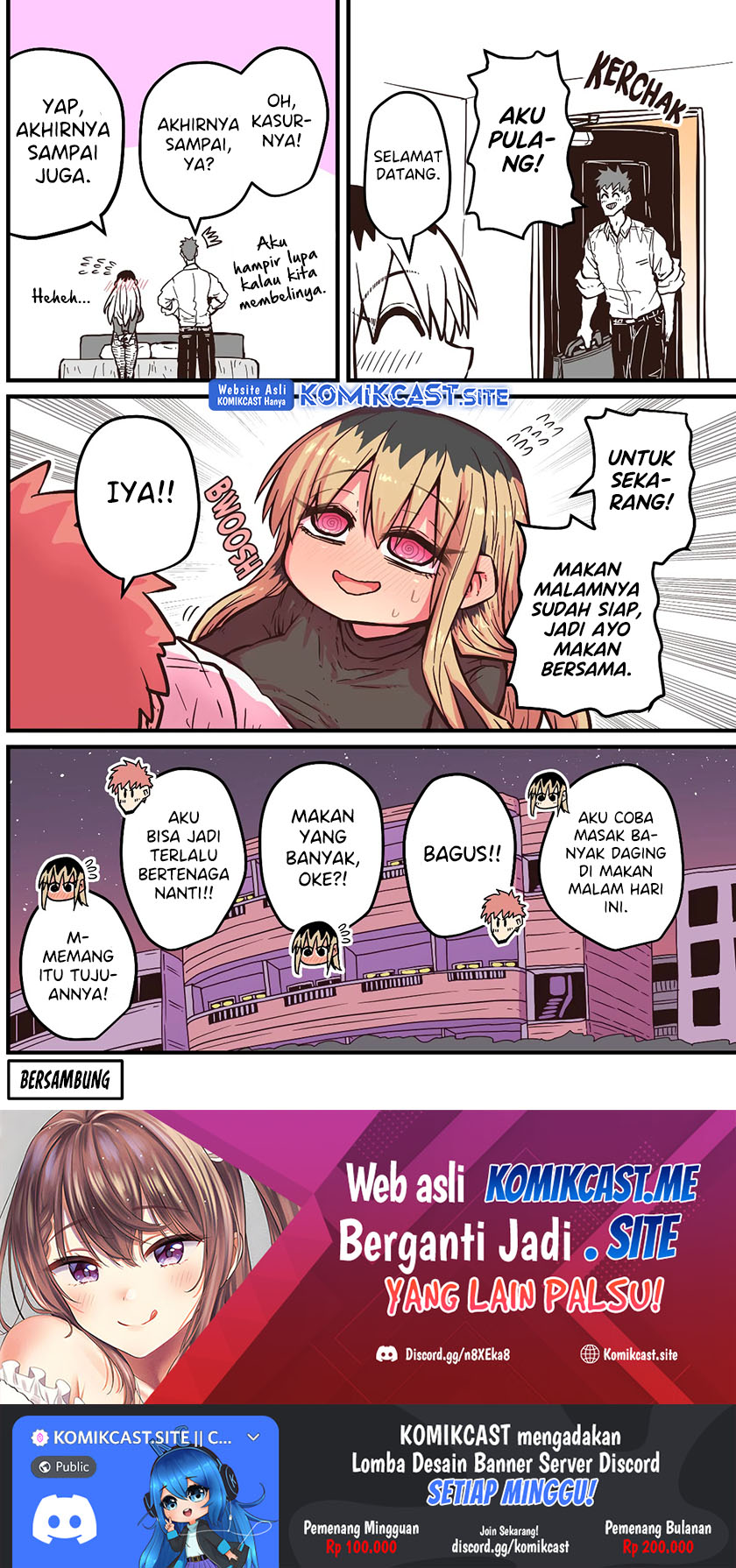 My Divorced Crybaby Neighbour Chapter 52 Gambar 5