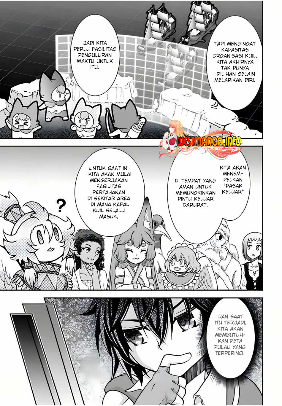 Tenohira Kaitakumura de Isekai Kenkouki ~Fueteku Yome-tachi to Nonbiri Mujintou Raifu~ Chapter 35 Gambar 24