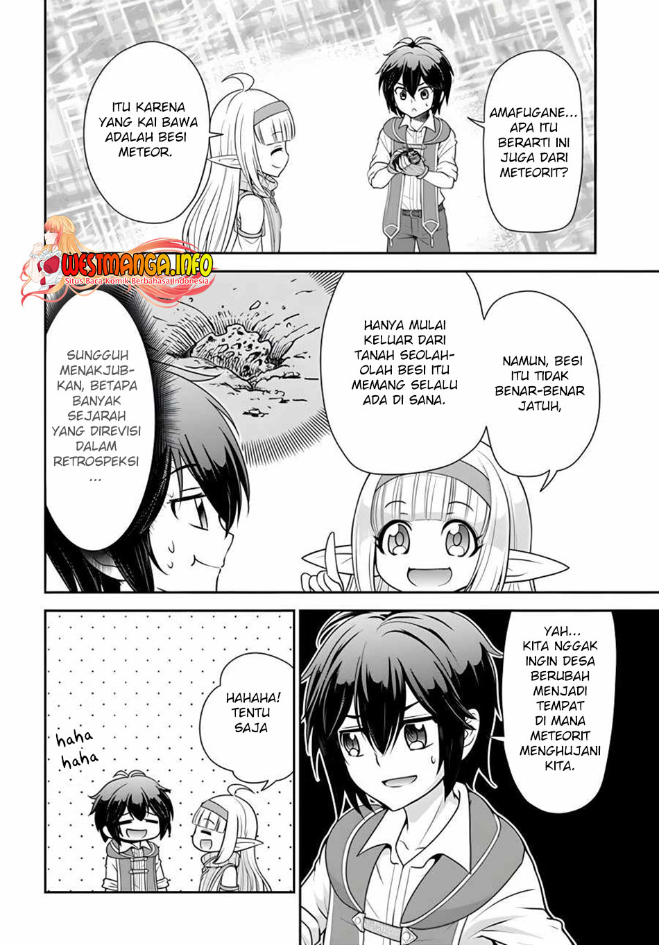 Tenohira Kaitakumura de Isekai Kenkouki ~Fueteku Yome-tachi to Nonbiri Mujintou Raifu~ Chapter 34 Gambar 12