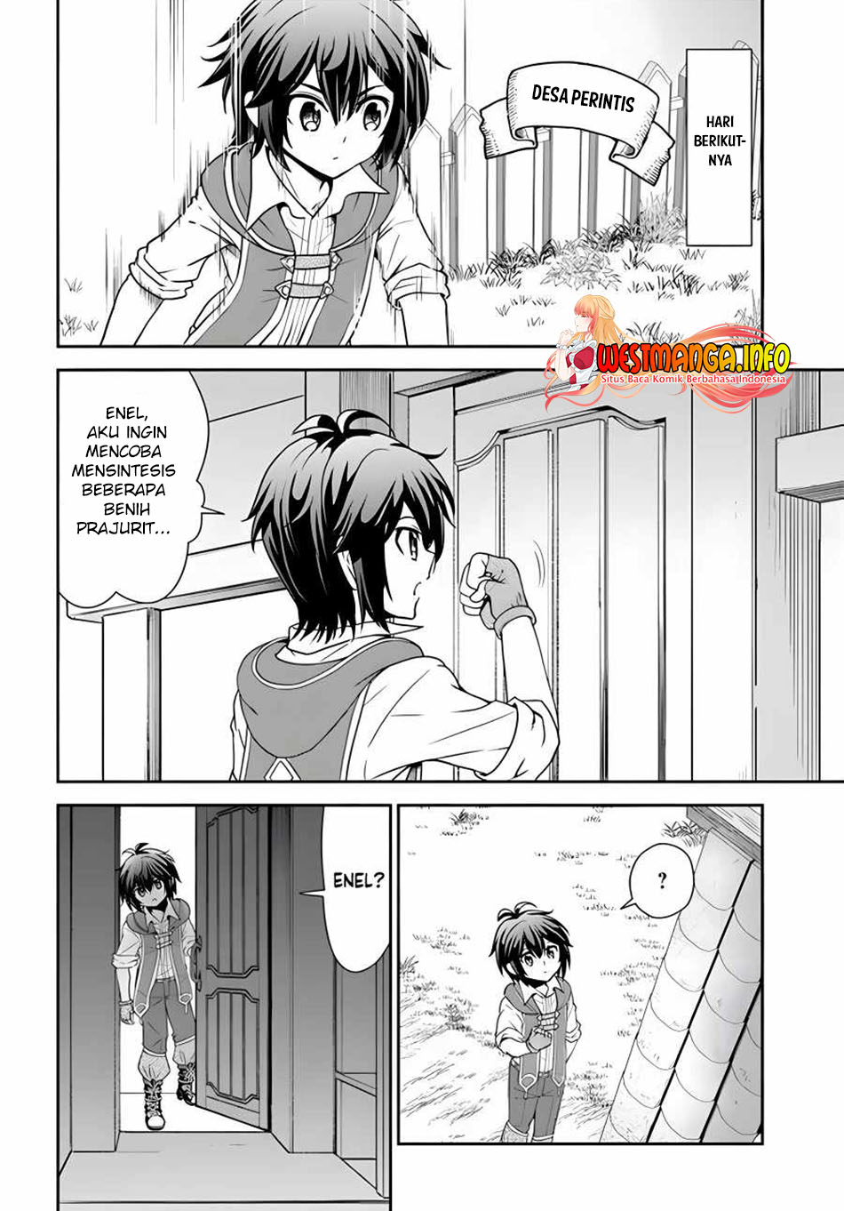 Tenohira Kaitakumura de Isekai Kenkouki ~Fueteku Yome-tachi to Nonbiri Mujintou Raifu~ Chapter 34 Gambar 25