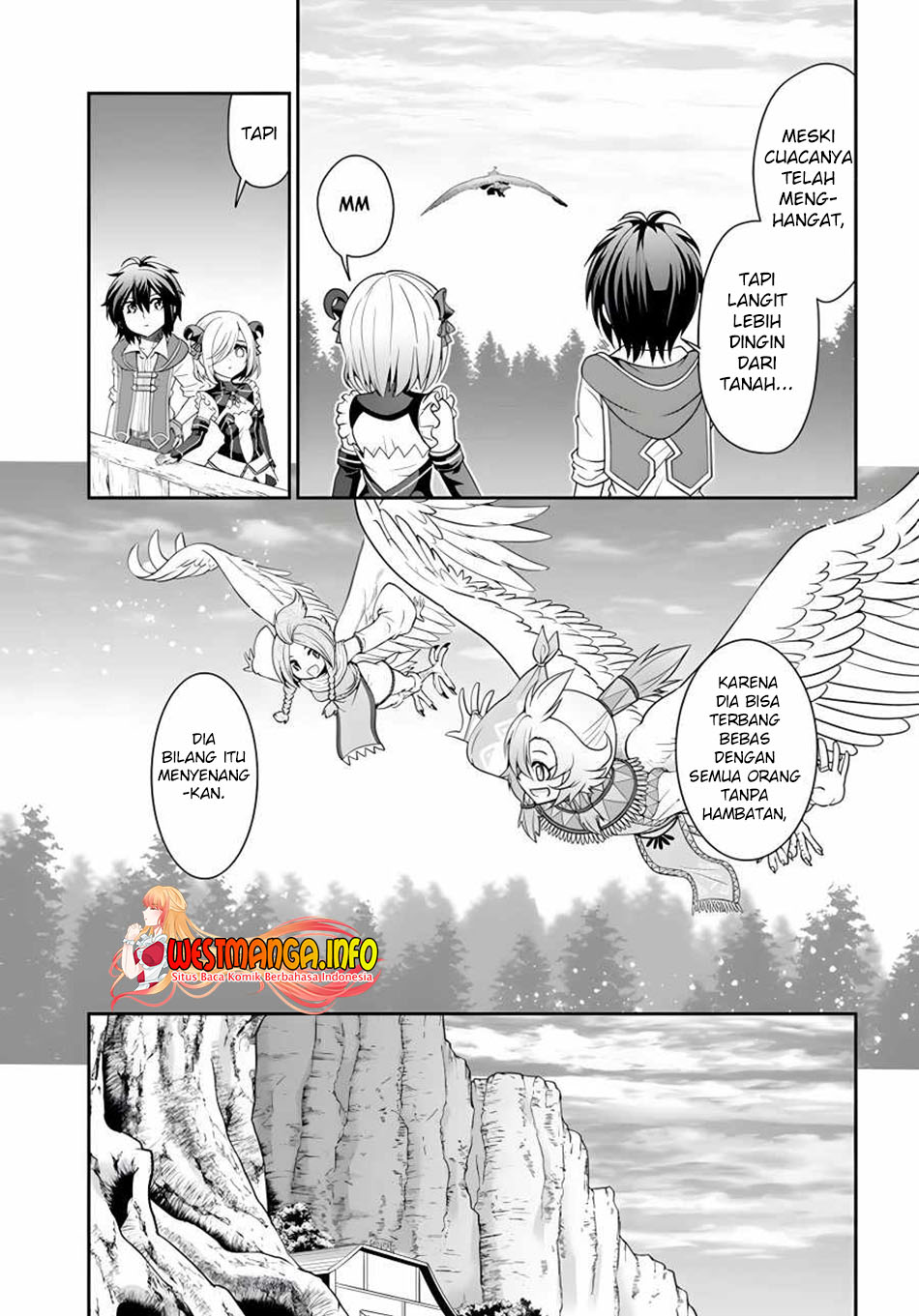 Tenohira Kaitakumura de Isekai Kenkouki ~Fueteku Yome-tachi to Nonbiri Mujintou Raifu~ Chapter 34 Gambar 9