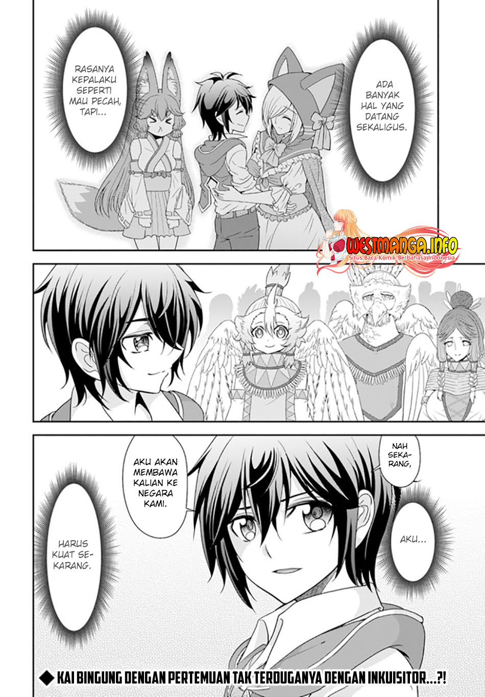 Tenohira Kaitakumura de Isekai Kenkouki ~Fueteku Yome-tachi to Nonbiri Mujintou Raifu~ Chapter 32 Gambar 31
