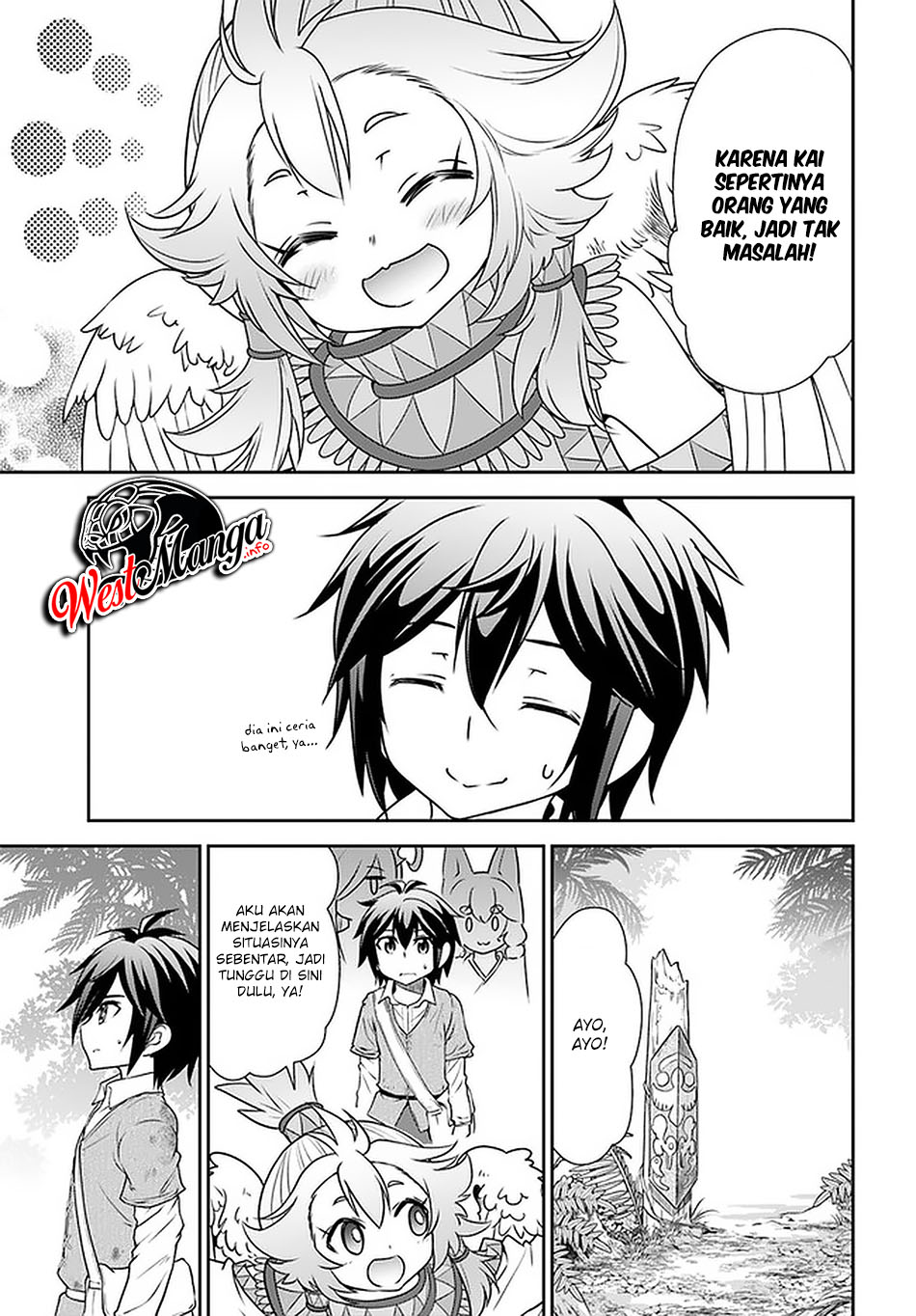 Tenohira Kaitakumura de Isekai Kenkouki ~Fueteku Yome-tachi to Nonbiri Mujintou Raifu~ Chapter 25 Gambar 27