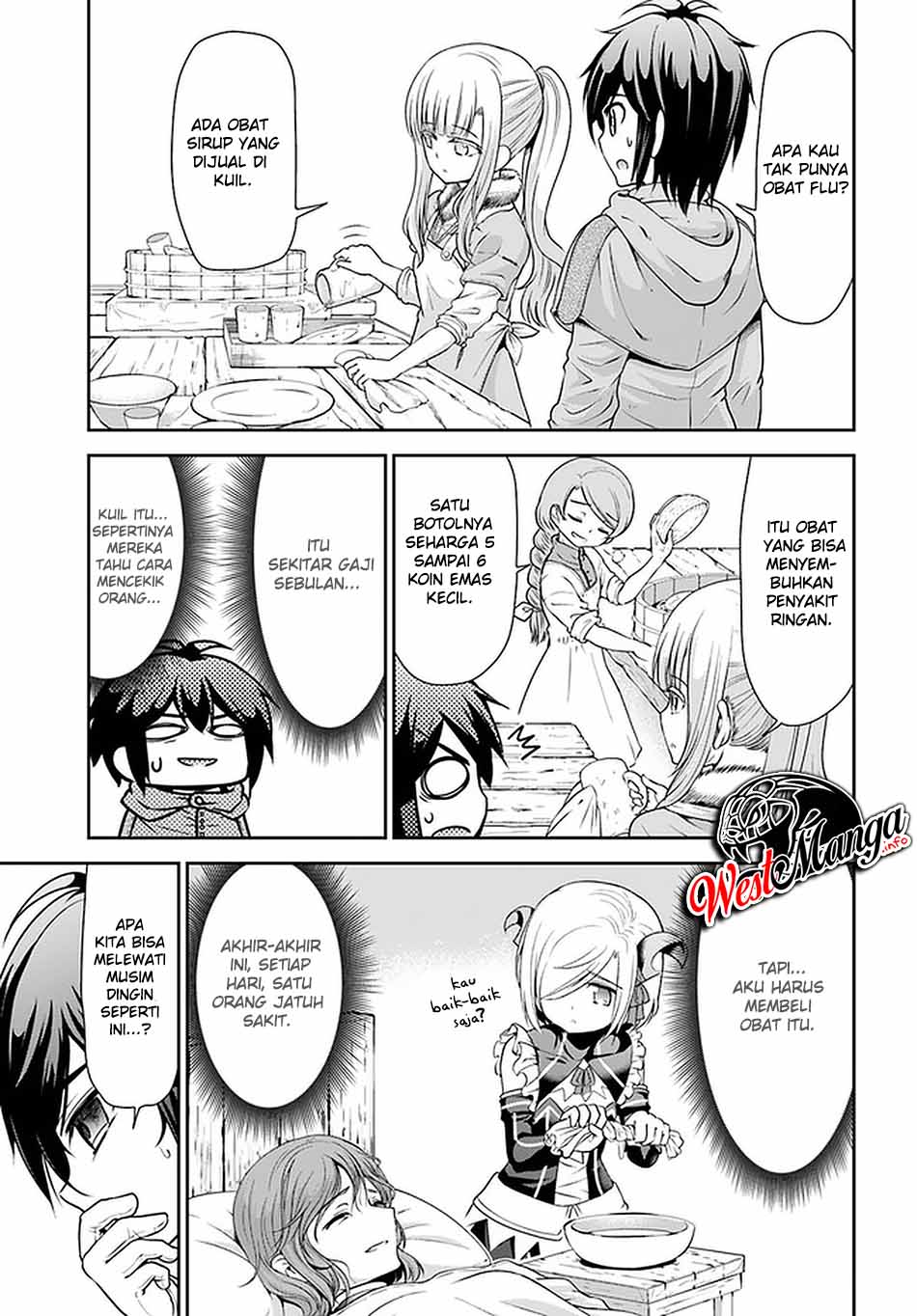 Tenohira Kaitakumura de Isekai Kenkouki ~Fueteku Yome-tachi to Nonbiri Mujintou Raifu~ Chapter 24 Gambar 11