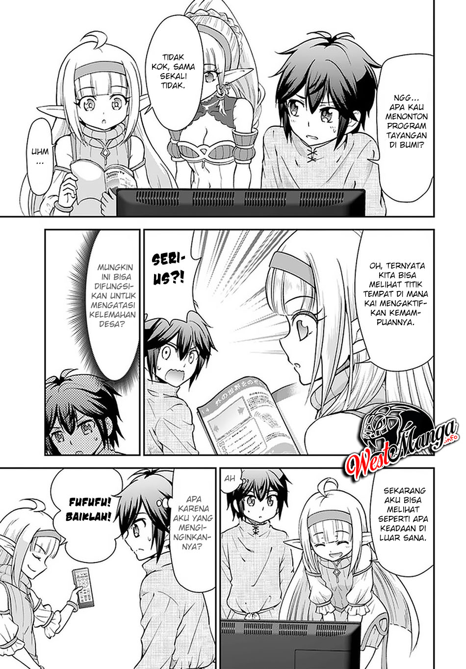 Tenohira Kaitakumura de Isekai Kenkouki ~Fueteku Yome-tachi to Nonbiri Mujintou Raifu~ Chapter 23 Gambar 24