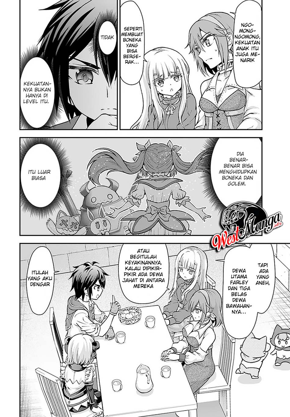Tenohira Kaitakumura de Isekai Kenkouki ~Fueteku Yome-tachi to Nonbiri Mujintou Raifu~ Chapter 22 Gambar 10