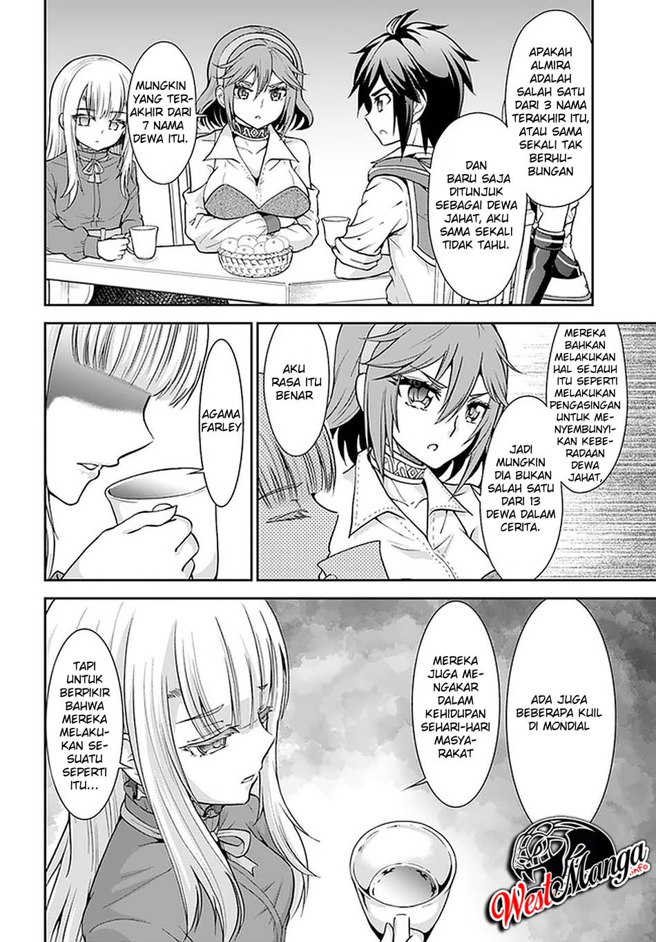 Tenohira Kaitakumura de Isekai Kenkouki ~Fueteku Yome-tachi to Nonbiri Mujintou Raifu~ Chapter 22 Gambar 13