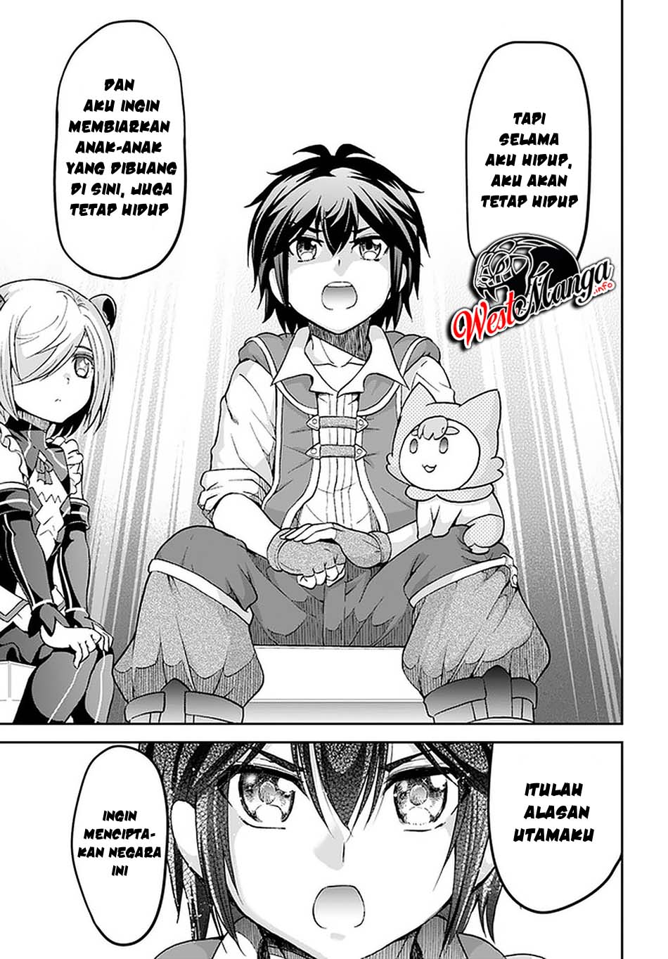 Tenohira Kaitakumura de Isekai Kenkouki ~Fueteku Yome-tachi to Nonbiri Mujintou Raifu~ Chapter 22 Gambar 16