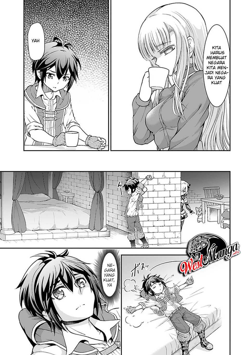 Tenohira Kaitakumura de Isekai Kenkouki ~Fueteku Yome-tachi to Nonbiri Mujintou Raifu~ Chapter 22 Gambar 18
