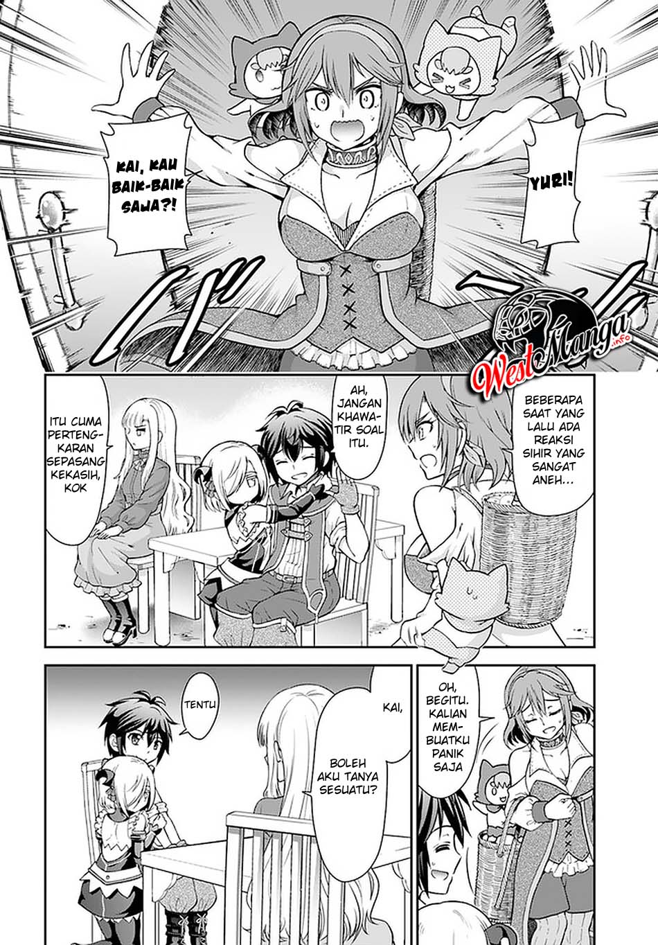 Tenohira Kaitakumura de Isekai Kenkouki ~Fueteku Yome-tachi to Nonbiri Mujintou Raifu~ Chapter 22 Gambar 4