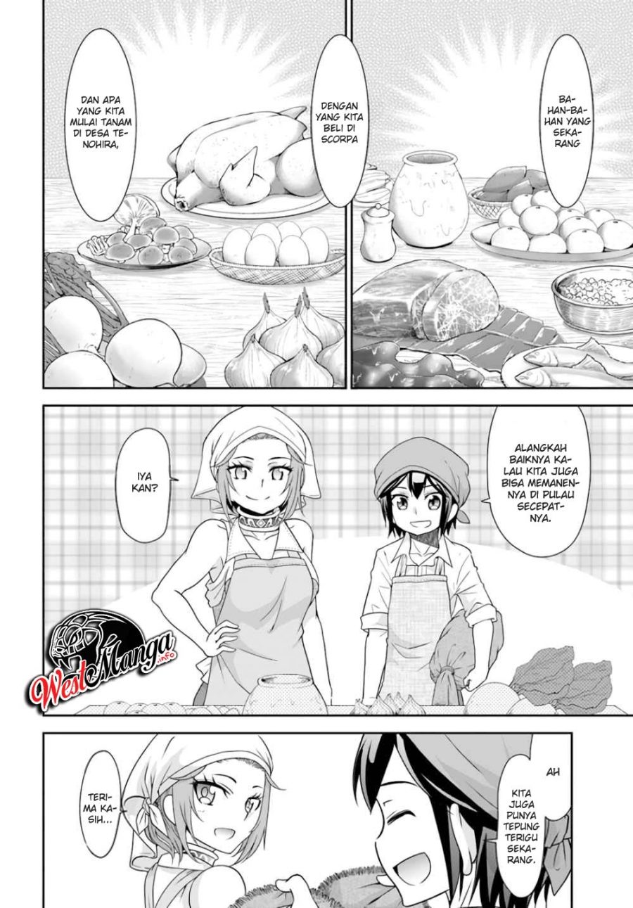 Tenohira Kaitakumura de Isekai Kenkouki ~Fueteku Yome-tachi to Nonbiri Mujintou Raifu~ Chapter 19 Gambar 11