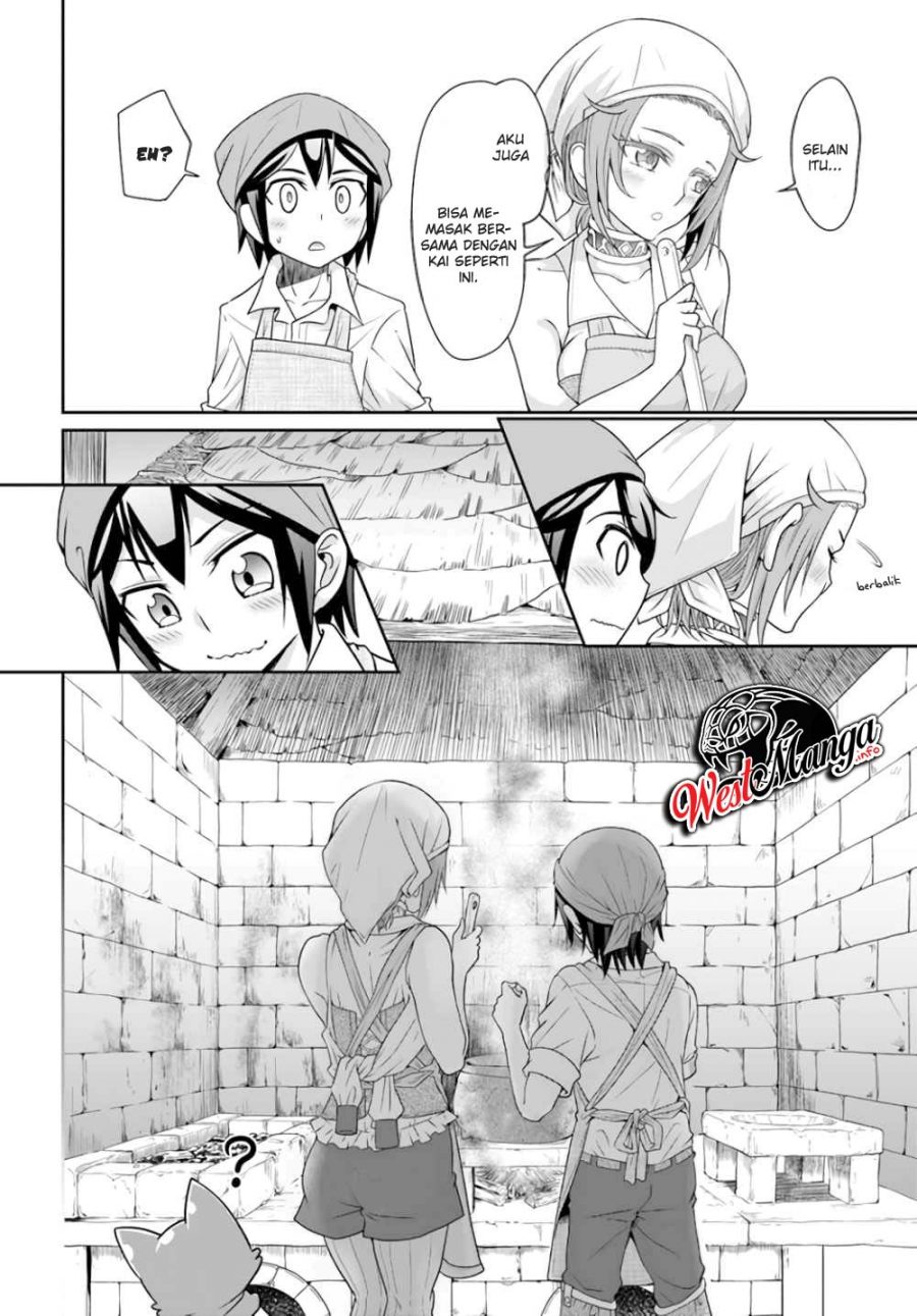 Tenohira Kaitakumura de Isekai Kenkouki ~Fueteku Yome-tachi to Nonbiri Mujintou Raifu~ Chapter 19 Gambar 25