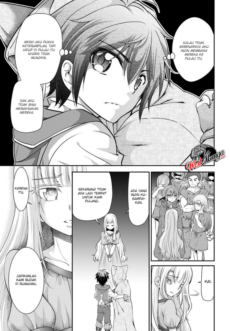 Tenohira Kaitakumura de Isekai Kenkouki ~Fueteku Yome-tachi to Nonbiri Mujintou Raifu~ Chapter 16 Gambar 18