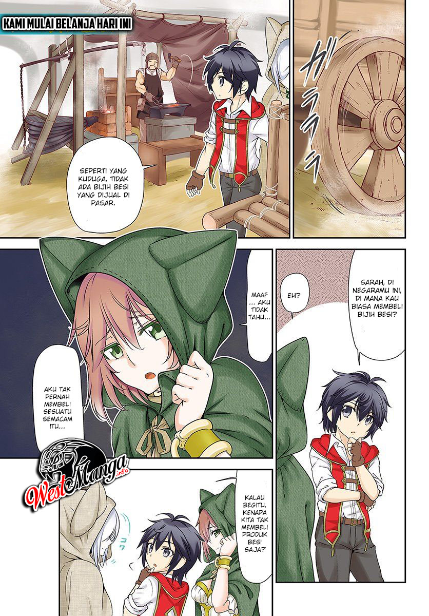 Baca Tenohira Kaitakumura de Isekai Kenkouki ~Fueteku Yome-tachi to Nonbiri Mujintou Raifu~ Chapter 13 Gambar 2