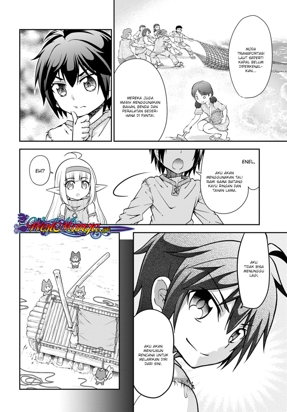 Tenohira Kaitakumura de Isekai Kenkouki ~Fueteku Yome-tachi to Nonbiri Mujintou Raifu~ Chapter 09 Gambar 10