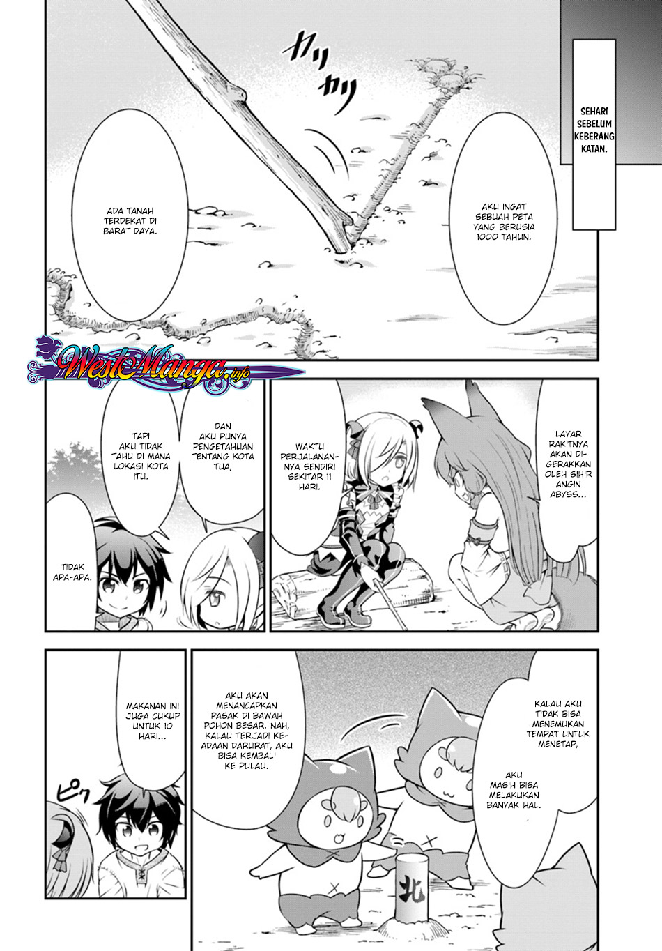 Tenohira Kaitakumura de Isekai Kenkouki ~Fueteku Yome-tachi to Nonbiri Mujintou Raifu~ Chapter 09 Gambar 13