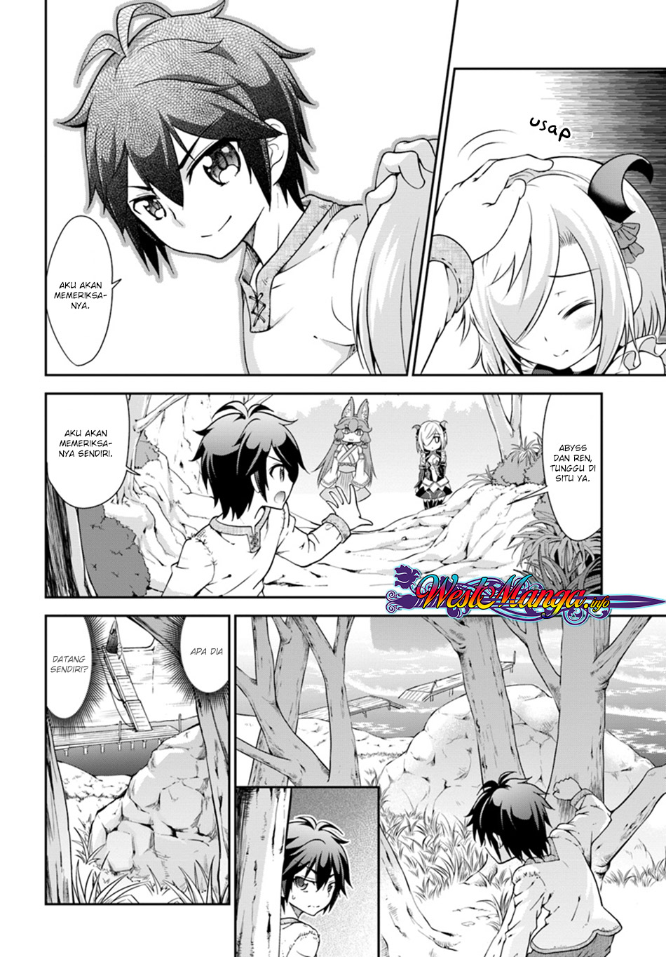Tenohira Kaitakumura de Isekai Kenkouki ~Fueteku Yome-tachi to Nonbiri Mujintou Raifu~ Chapter 09 Gambar 17