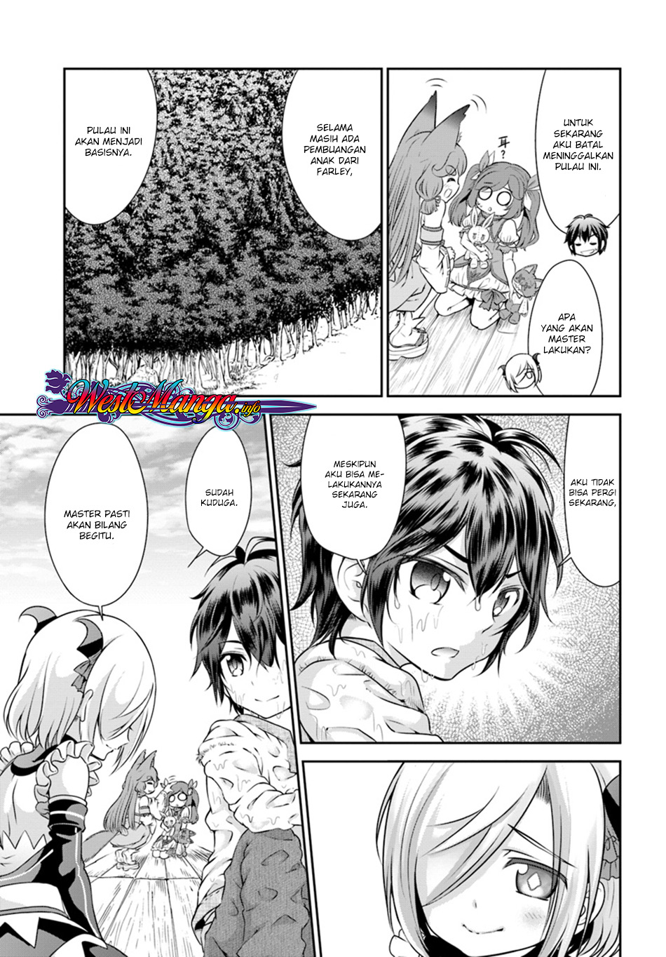 Tenohira Kaitakumura de Isekai Kenkouki ~Fueteku Yome-tachi to Nonbiri Mujintou Raifu~ Chapter 09 Gambar 22