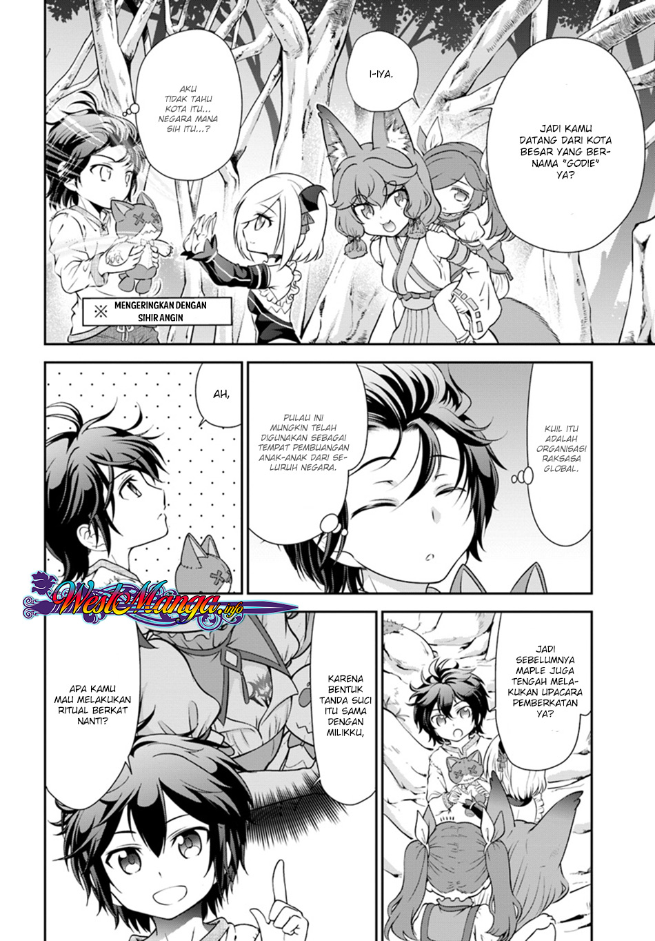 Tenohira Kaitakumura de Isekai Kenkouki ~Fueteku Yome-tachi to Nonbiri Mujintou Raifu~ Chapter 09 Gambar 23