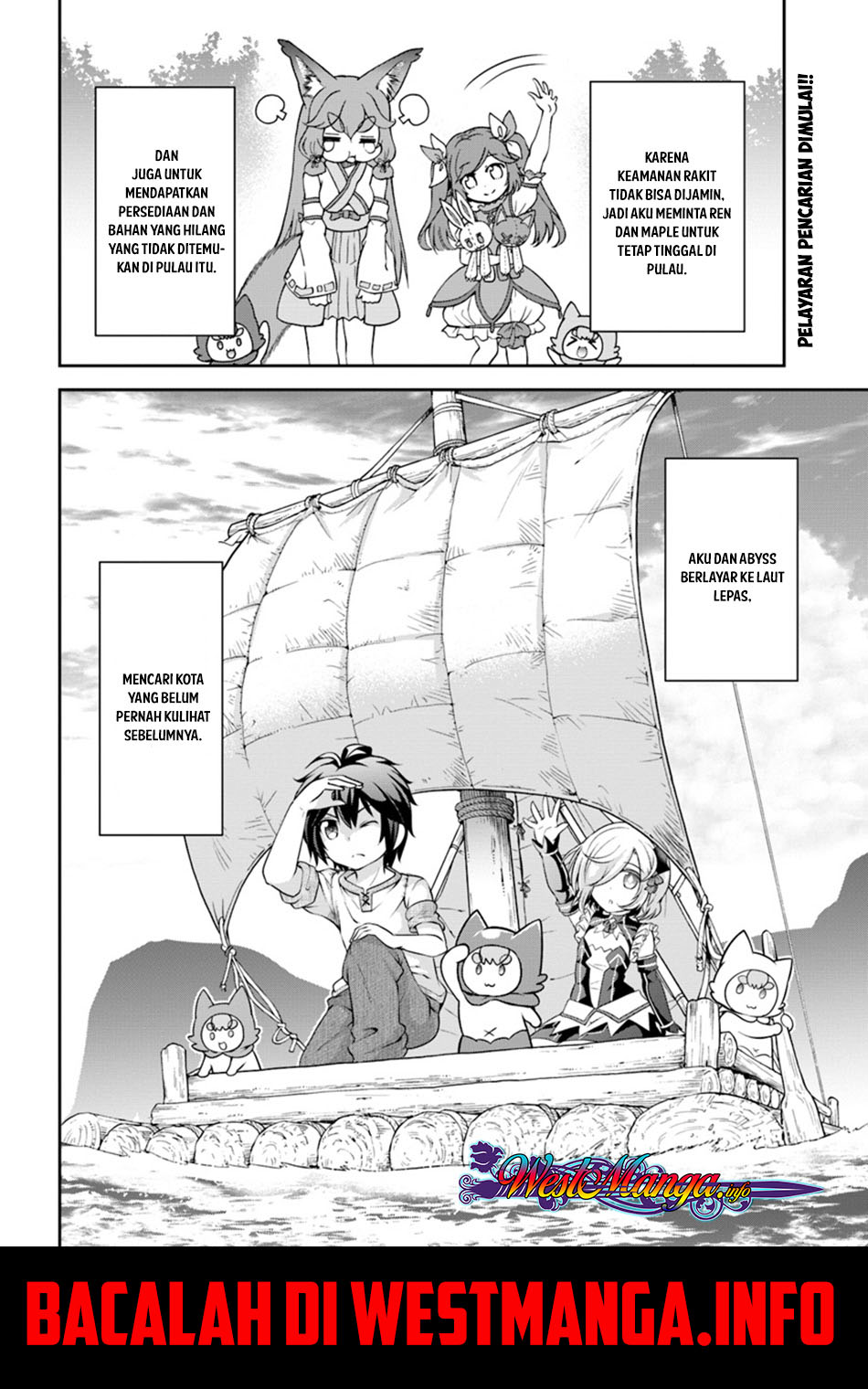 Tenohira Kaitakumura de Isekai Kenkouki ~Fueteku Yome-tachi to Nonbiri Mujintou Raifu~ Chapter 09 Gambar 31
