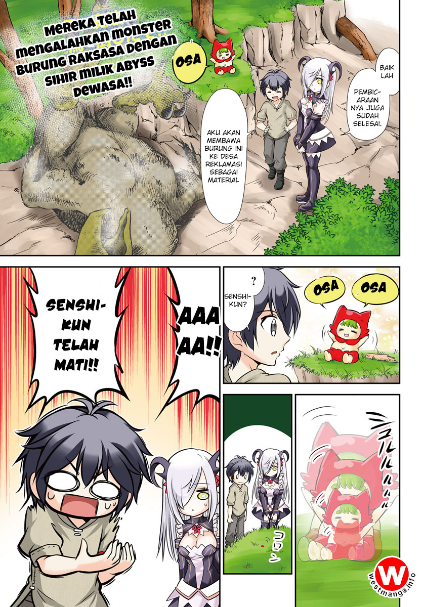 Baca Komik Tenohira Kaitakumura de Isekai Kenkouki ~Fueteku Yome-tachi to Nonbiri Mujintou Raifu~ Chapter 07 Gambar 1