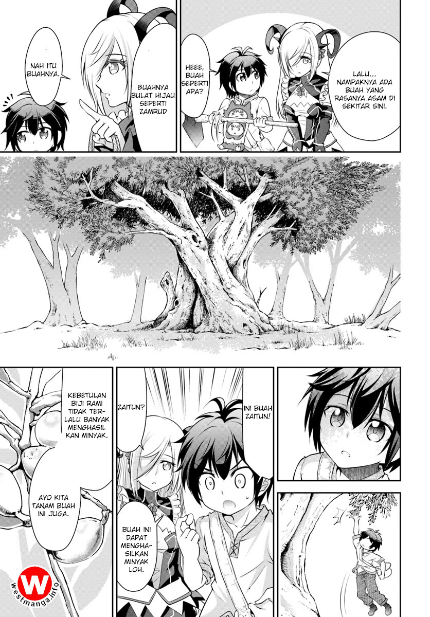 Tenohira Kaitakumura de Isekai Kenkouki ~Fueteku Yome-tachi to Nonbiri Mujintou Raifu~ Chapter 07 Gambar 17