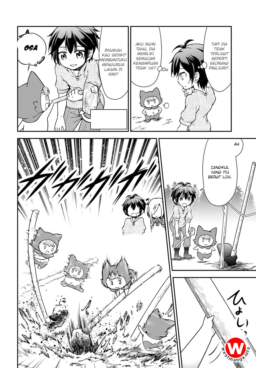 Tenohira Kaitakumura de Isekai Kenkouki ~Fueteku Yome-tachi to Nonbiri Mujintou Raifu~ Chapter 05 Gambar 12
