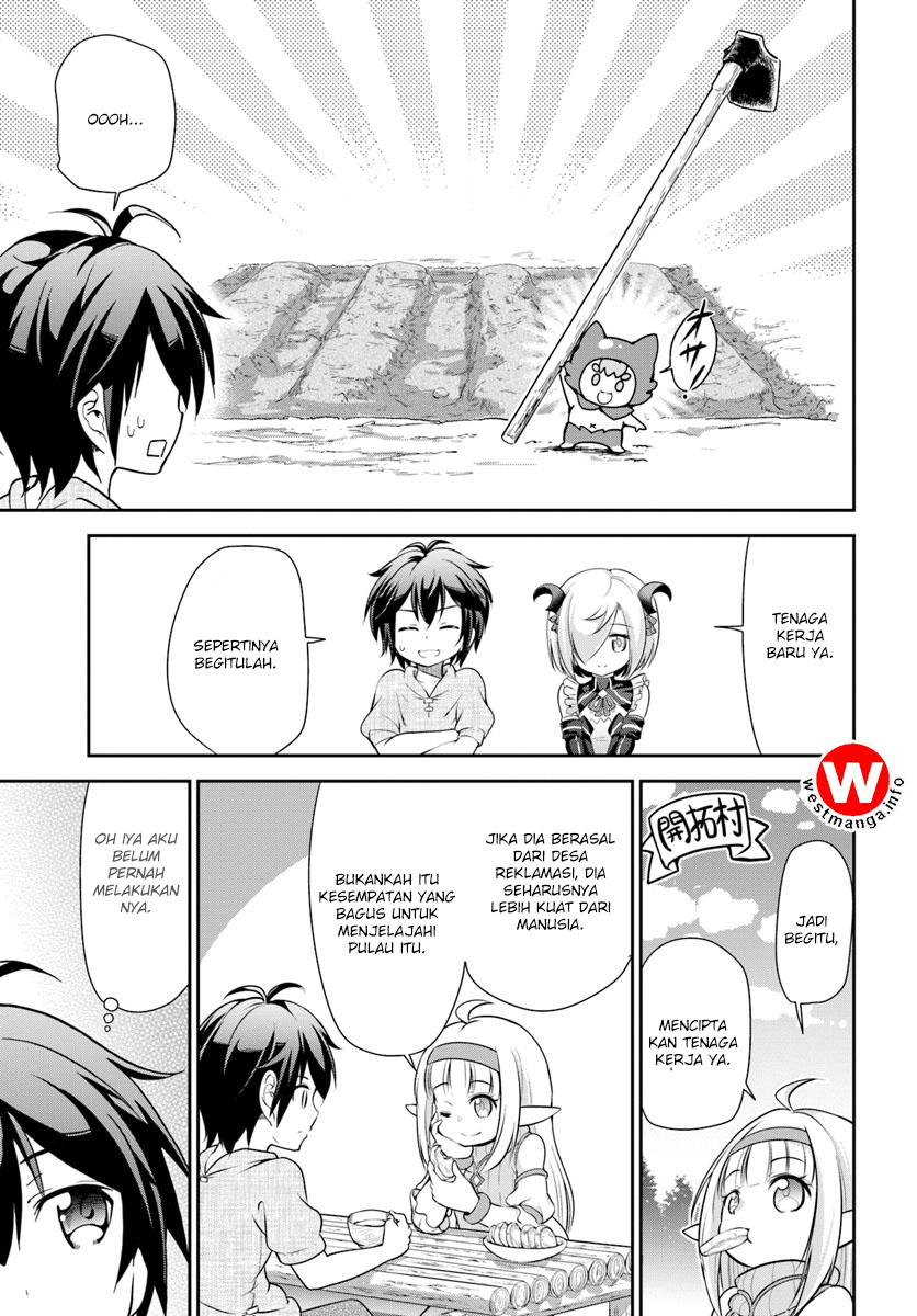 Tenohira Kaitakumura de Isekai Kenkouki ~Fueteku Yome-tachi to Nonbiri Mujintou Raifu~ Chapter 05 Gambar 13