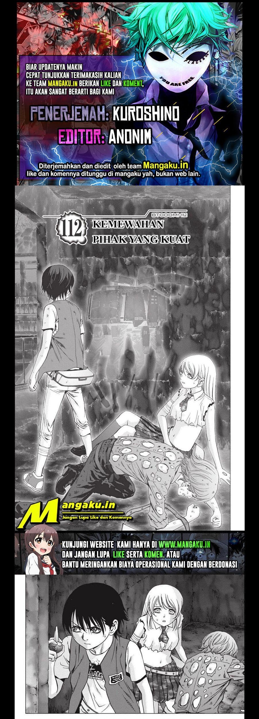 Baca Komik Btooom! Chapter 112.1 Gambar 1