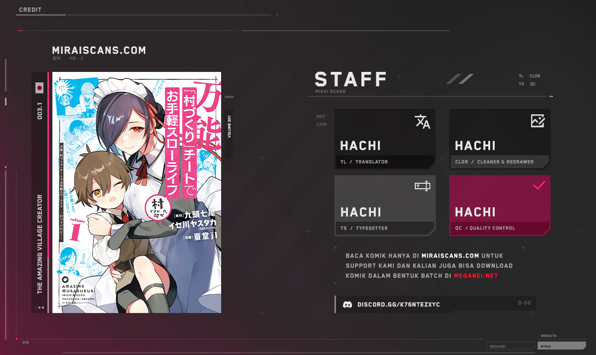 Baca Komik The Amazing Village Creator: Slow Living with the Village Building Cheat Skill Chapter 03.1 Gambar 1